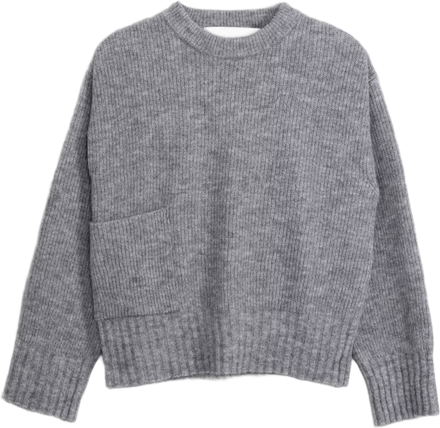 Sätila Sunset Sweater Womens Grey Melange