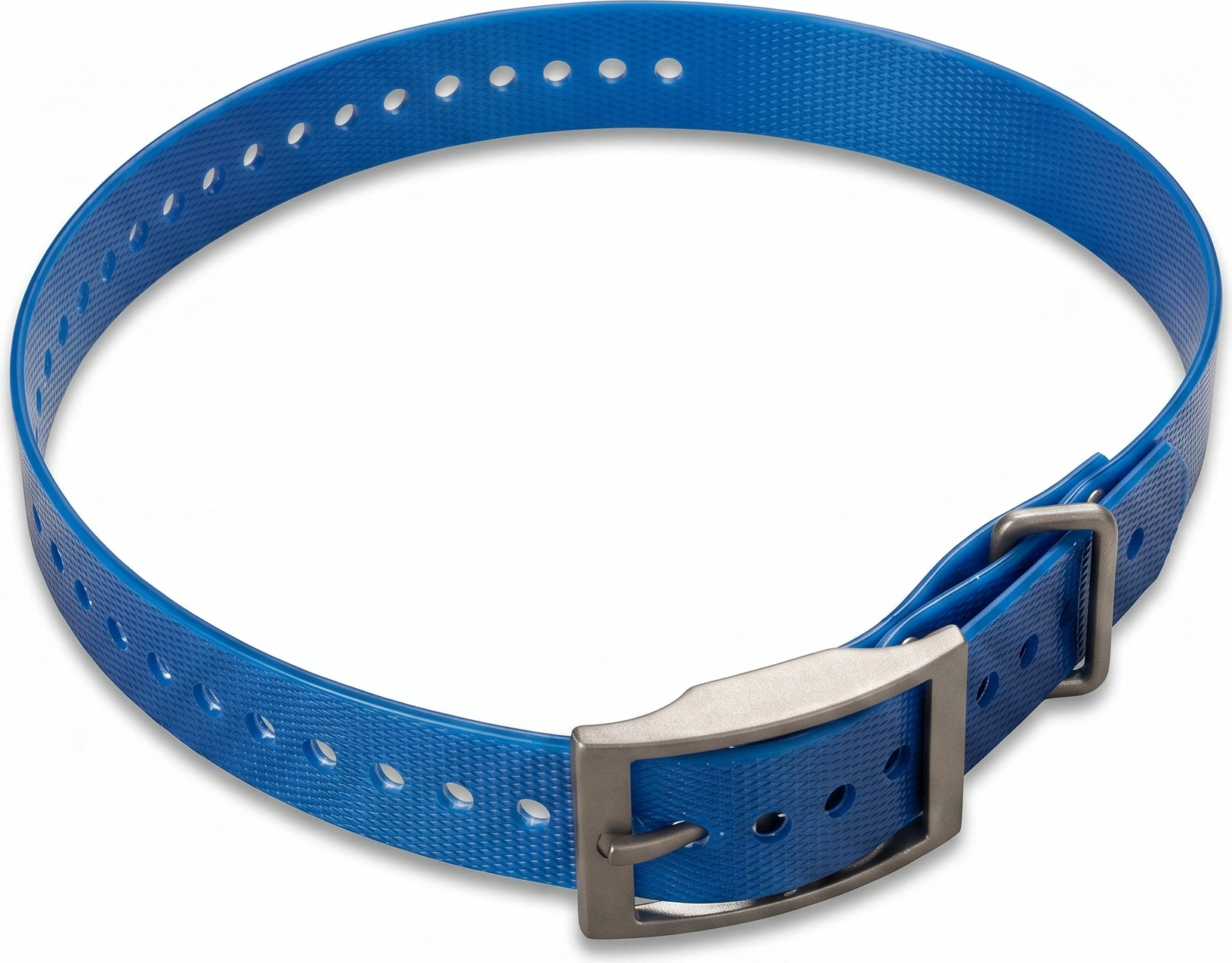 Tracker Square Buckle Collar Blue