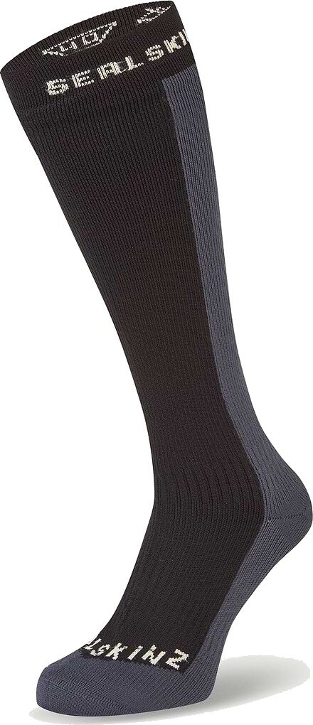 Sealskinz Worstead Waterproof Cold Weather Knee Length Sock Black