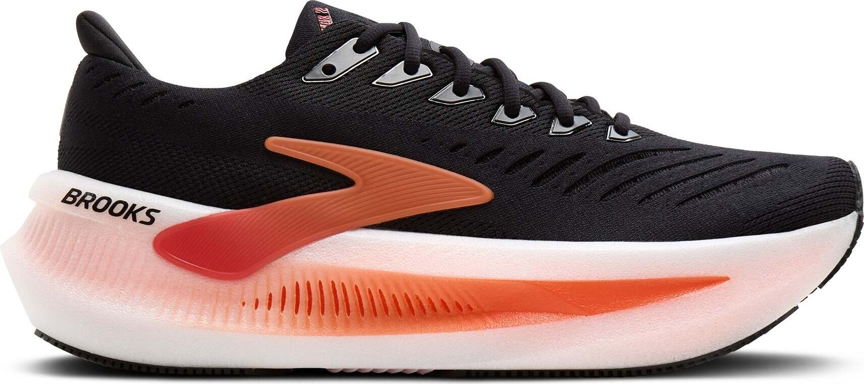 Brooks Glycerin Max 2 Mens Black/Tigerlilly/Orange