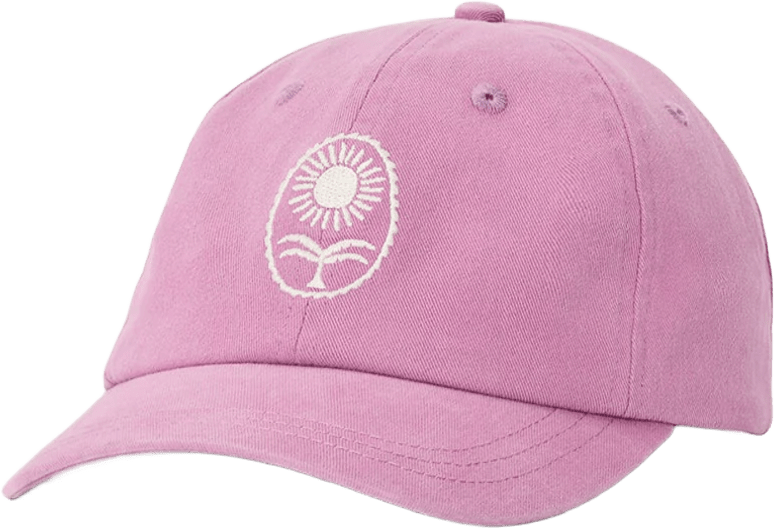 Rip Curl Mixed 6 Panel Cap Purple Pink