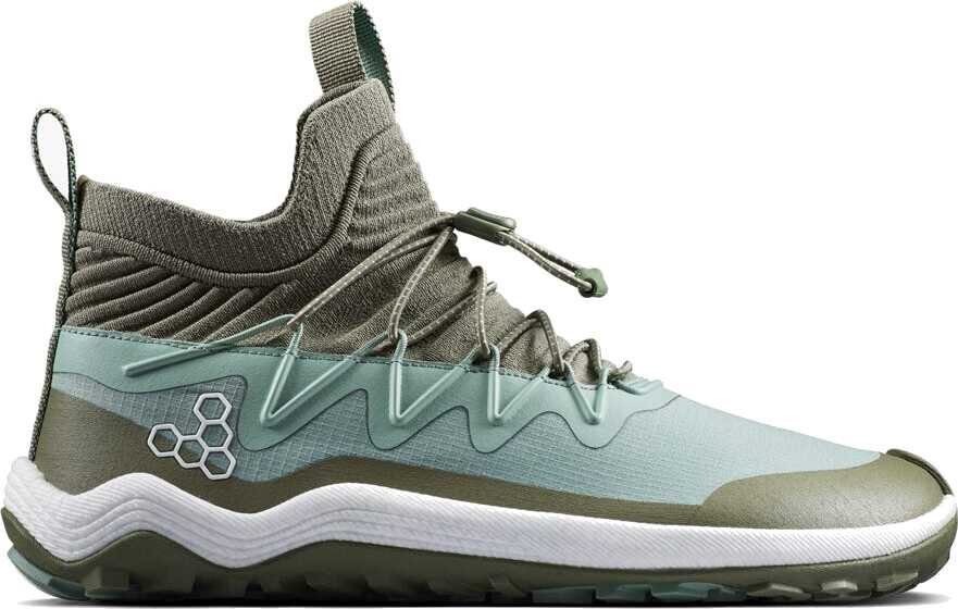 VivoBarefoot Primus Trail Flow Mid II Mens Glacial Green