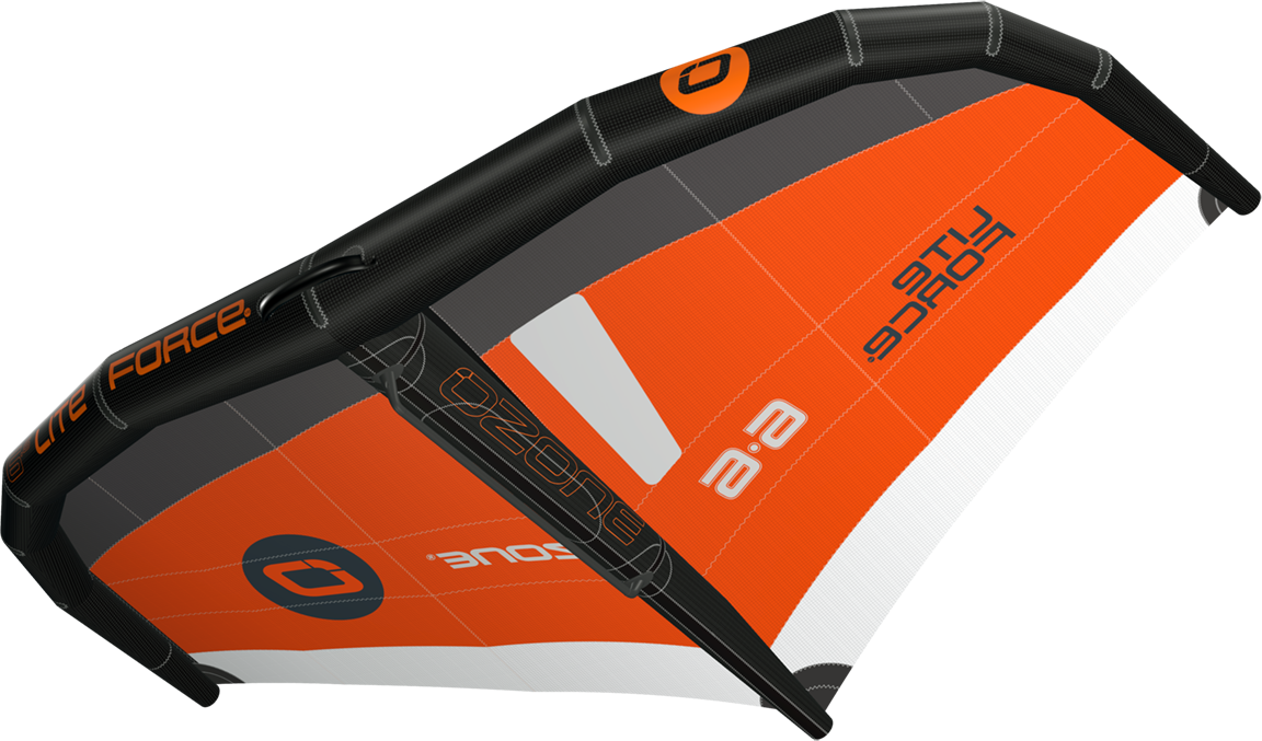 Ozone Liteforce V2 Wing 7.7 m² Carbon/Orange/White