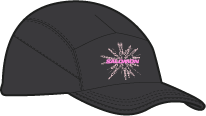 Salomon Sense Aero Cap GFX Deep Black/Pink Frosting