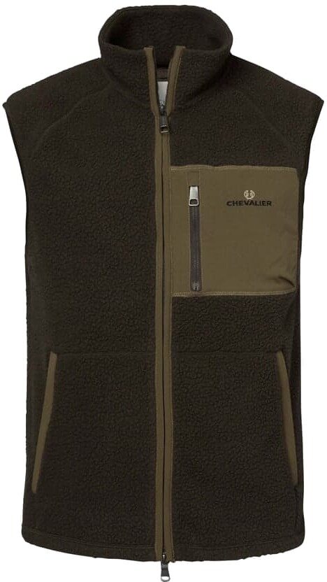 Chevalier Pax Light Pile Vest Mens Brown