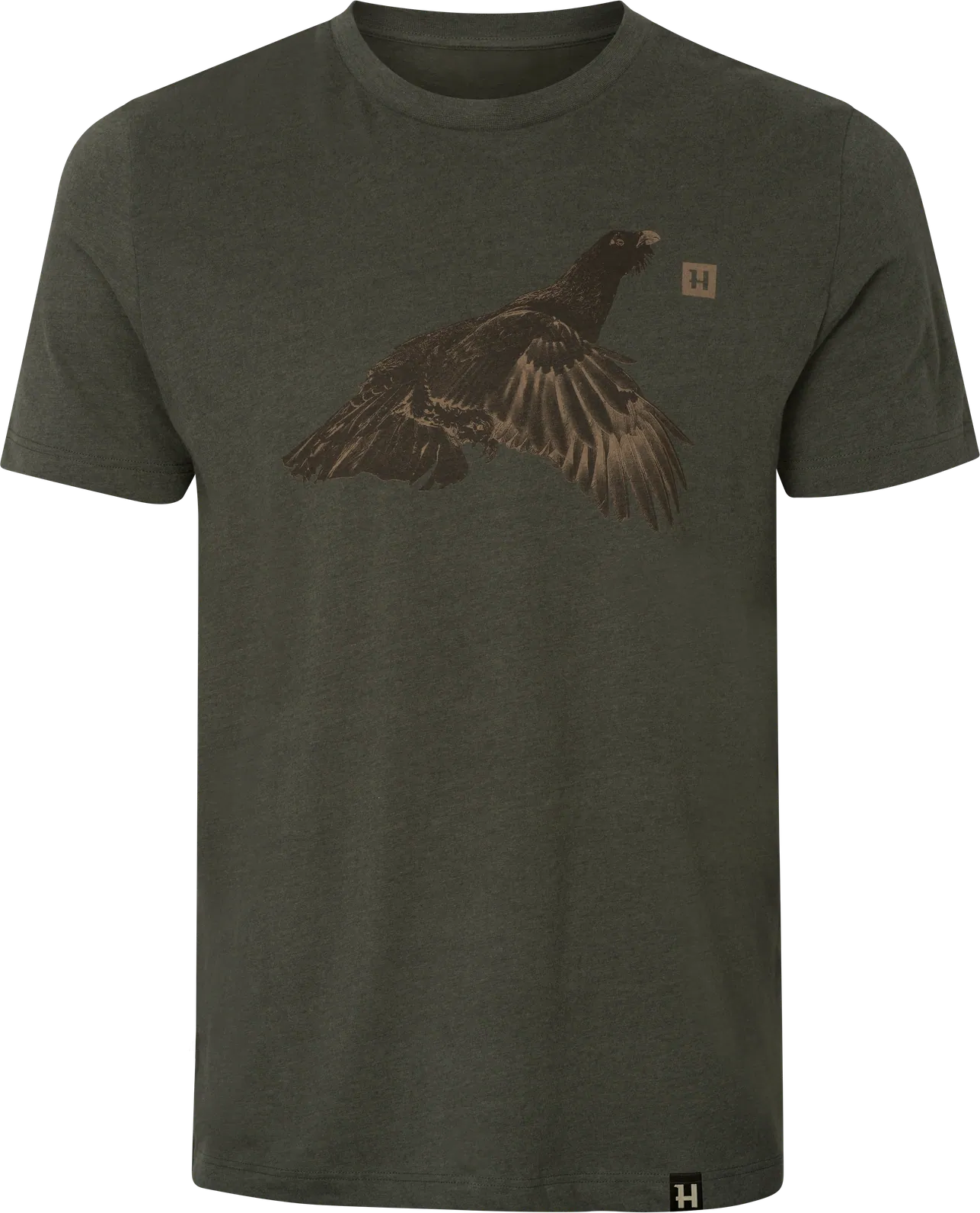 Härkila Topp T-Shirt Mens Forest Night Grouse