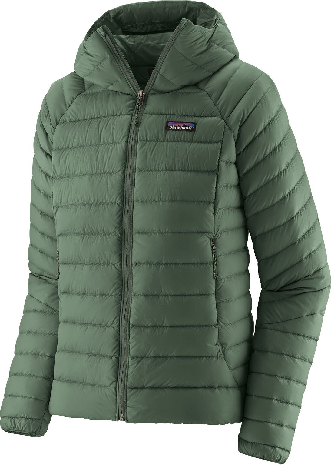 Patagonia Down Sweater Hoody Womens Canopy Green