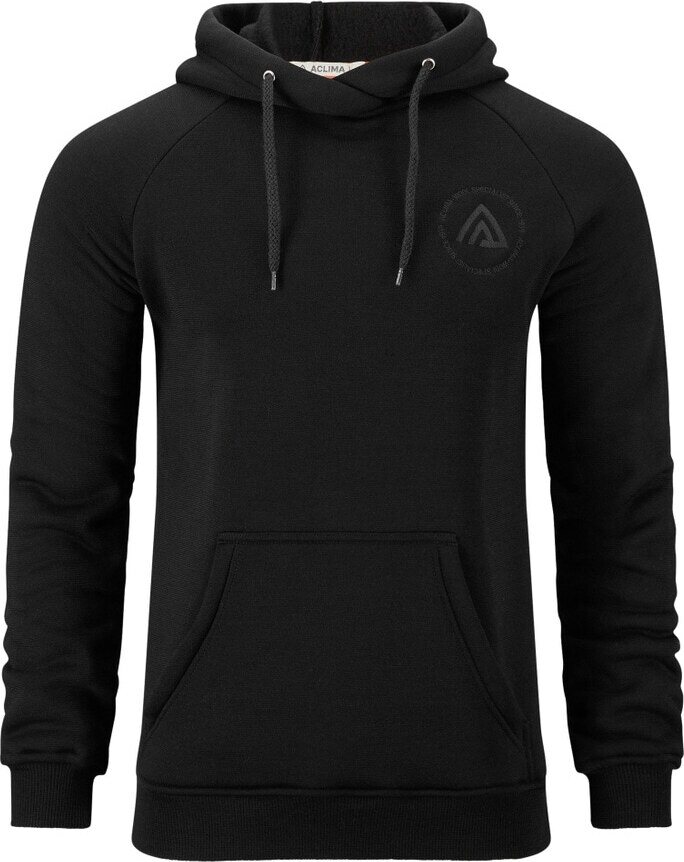 Aclima FleeceWool Hoodie V2 Mens Jet Black
