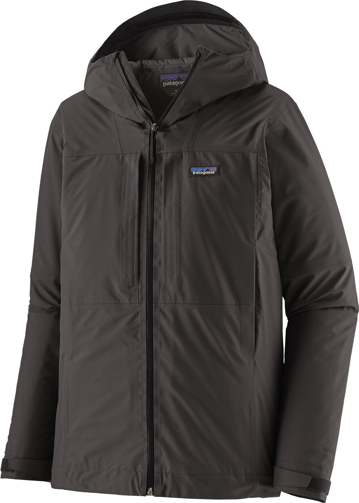 Patagonia Insulated Boulder Fork Rain Jacket Mens Black