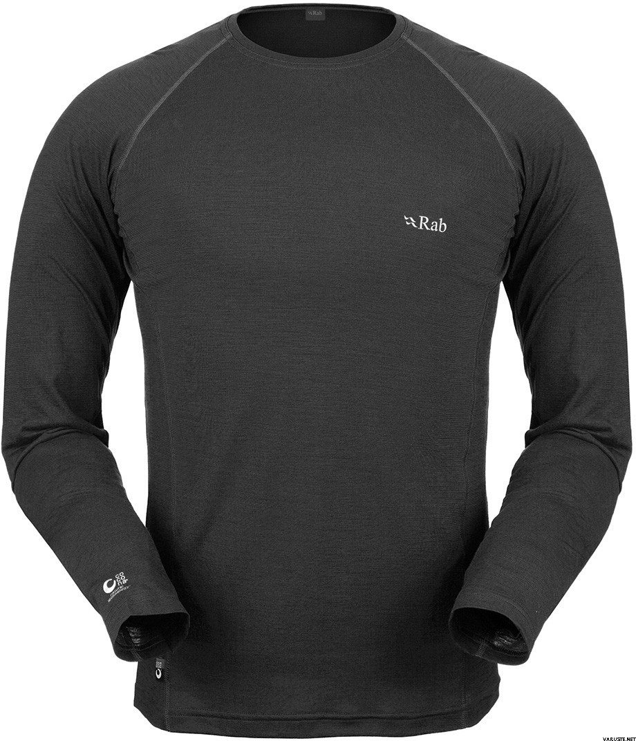 Rab MeCo 120 Long Sleeve Tee Beluga BE