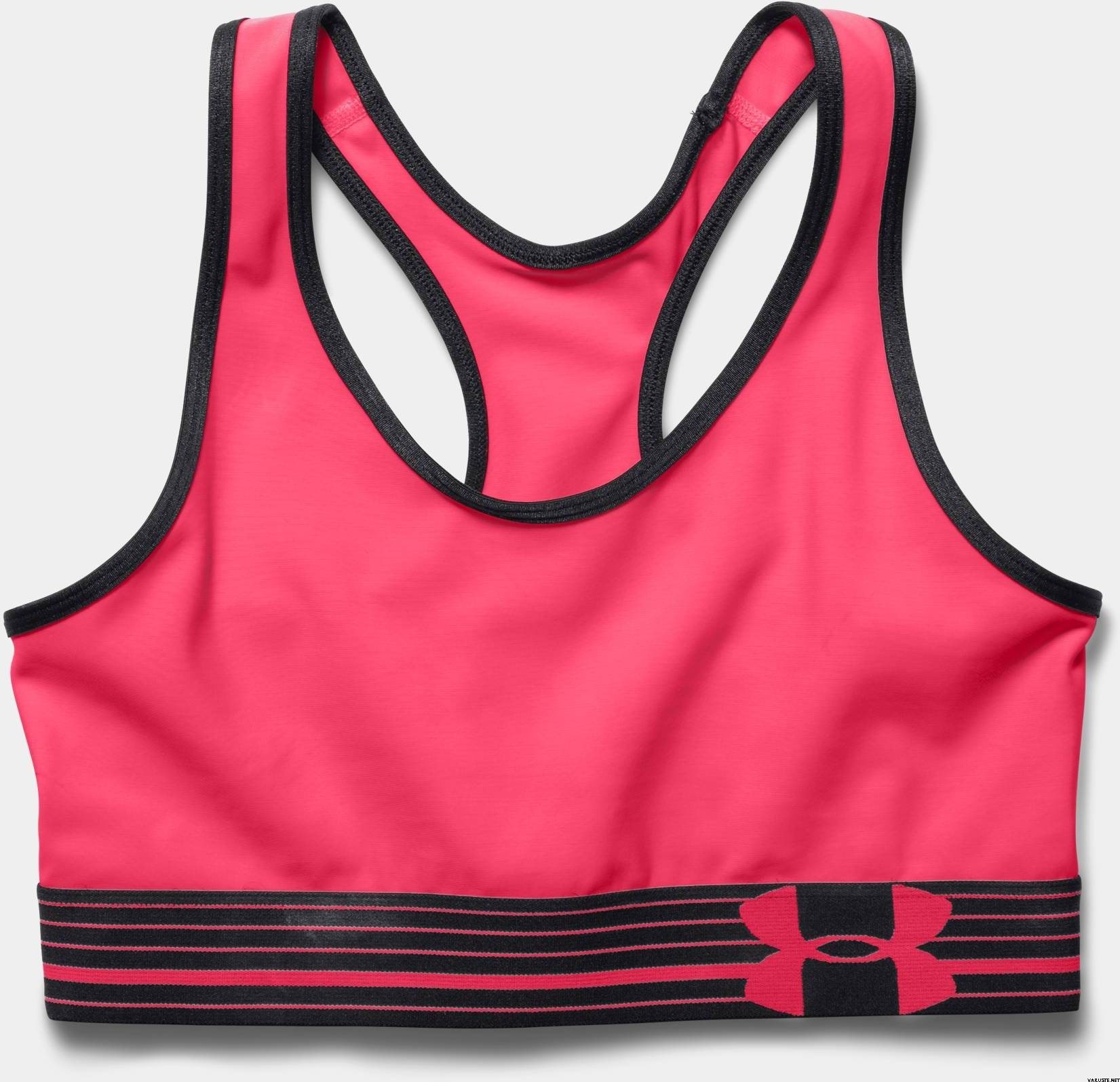 Under Armour HeatGear Alpha Bra Pink Shock