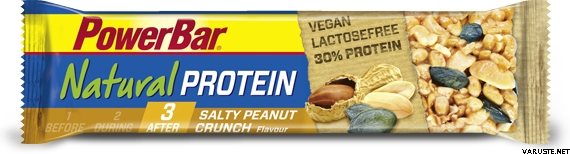 PowerBar Natural Protein - Vegan 40g Salty Peanut Crunch
