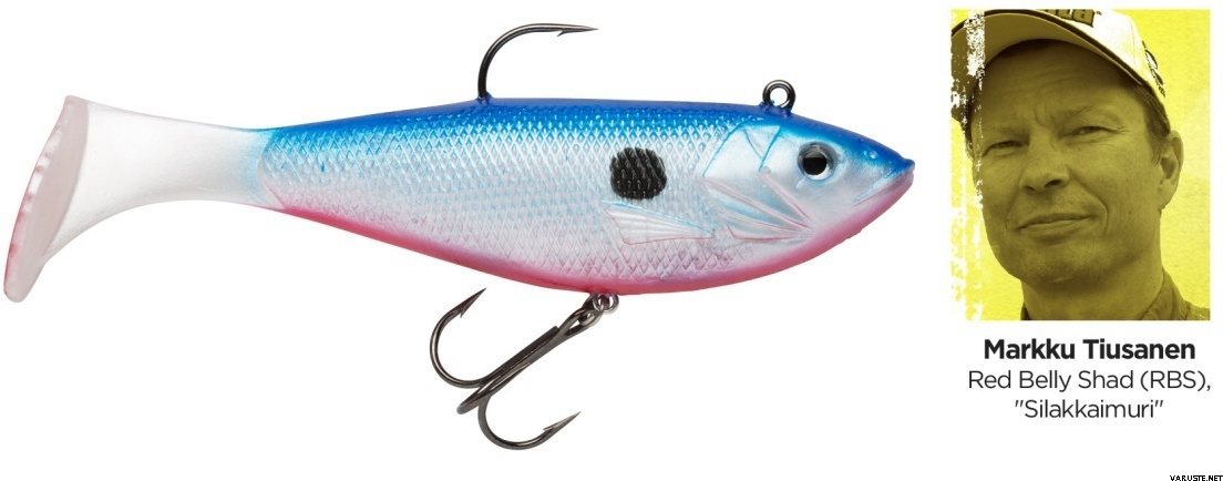 Storm Suspending Wild Tail Shad Red Belly Shad - 15cm / 44g