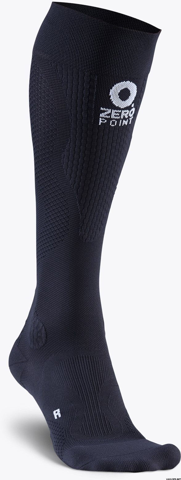 Zero Point Intense Compression Socks Deep Black
