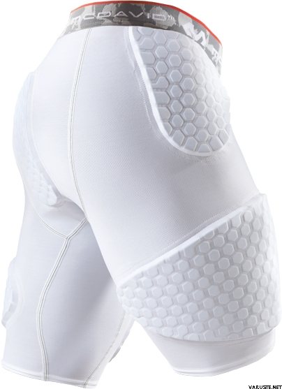 McDavid Hex Wrap-Around Basketball Shorts (7991) White