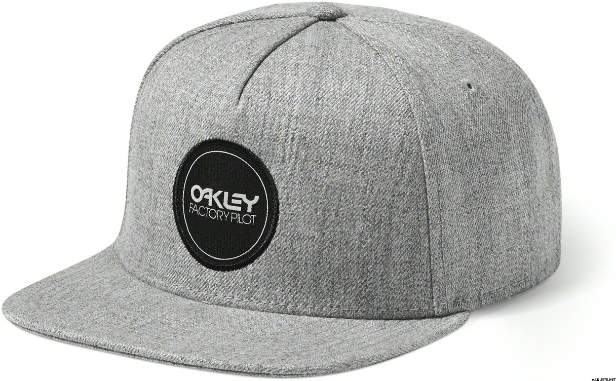 Oakley Factory Pilot Novelty Snapback Heather Gray