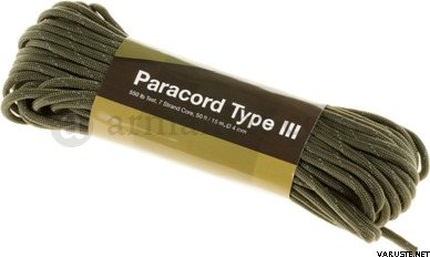 Invader Gear Paracord 15m Gun Grey Reflective