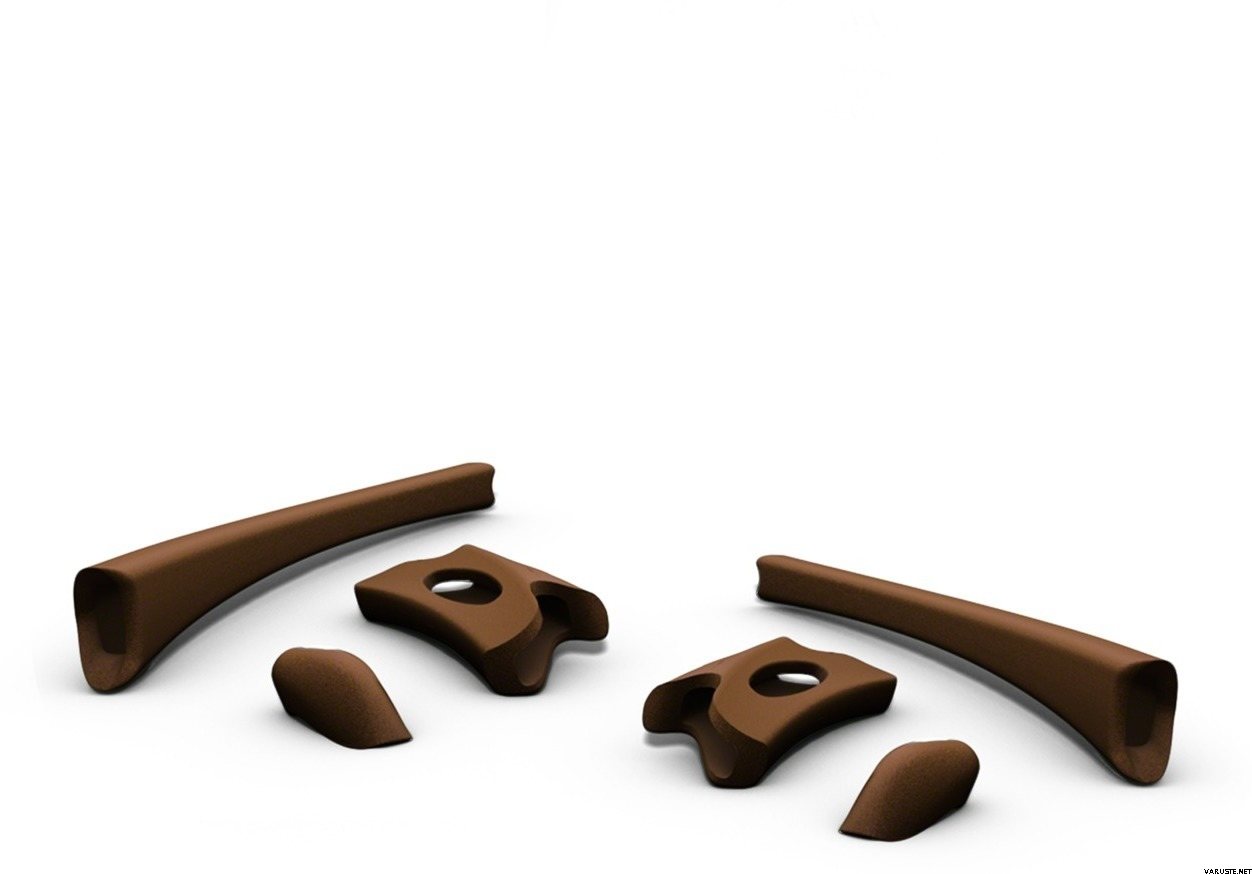 Oakley Flak Jacket Frame Accessory Kit Rootbeer