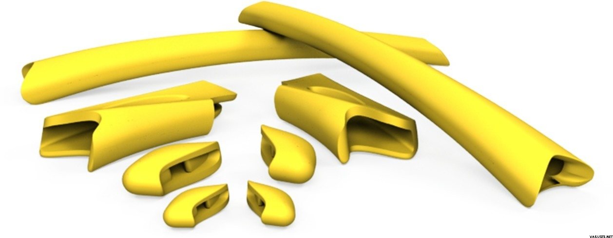 Oakley Flak Jacket Frame Accessory Kit Lemon Peel