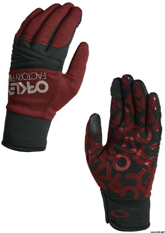 Oakley Factory Park Gloves Fired Brick