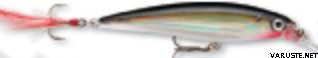 Rapala X-Rap 8cm XR-8 Silver
