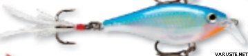 Rapala X-Rap Shad Shallow 8cm XRSH-8 Silver blue