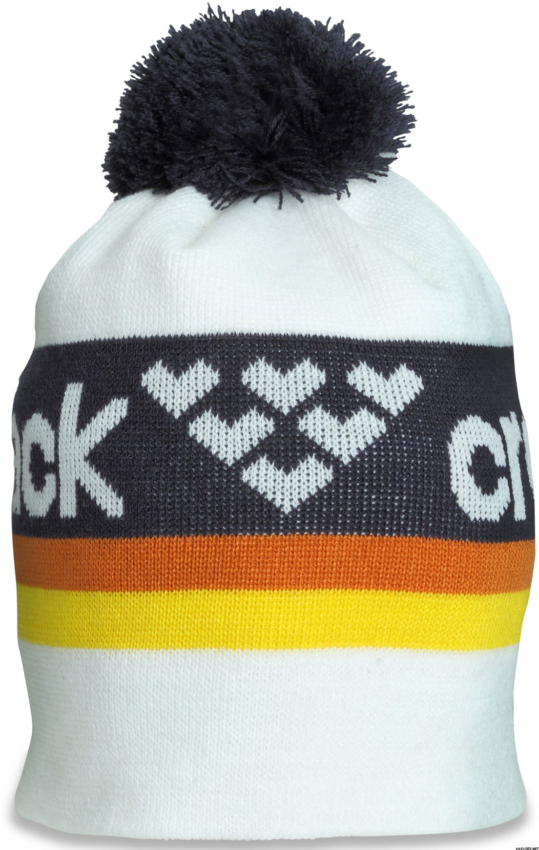 Black Crows Nomen Beanie White/Navy/Orange