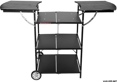 Muurikka Nokkela Kesäkeittiövaunu Flexi + kantokassi Black