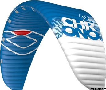 Ozone Chrono V2 Complete with Freeride bar 9m² Blue