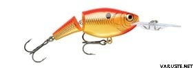 Rapala Jointed Shad Rap 7cm JSR-7 Gold Fl Red