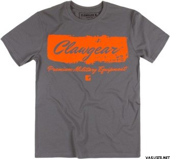 Clawgear Handwritten Tee Grey