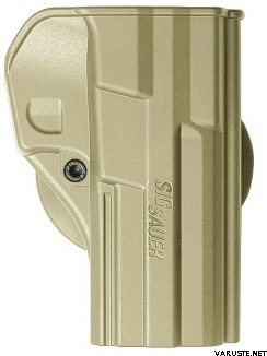 IMI Defense SG1 One Piece Polymer Paddle Holster for Sig Sauer pistols Desert Tan