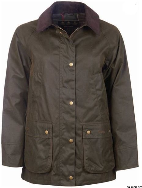 Barbour Acorn Wax Jacket Womens Olive