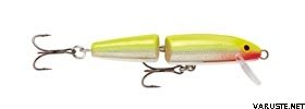 Rapala Jointed 5cm J-5 Silver Fluorescent Chartreuse (SFC)