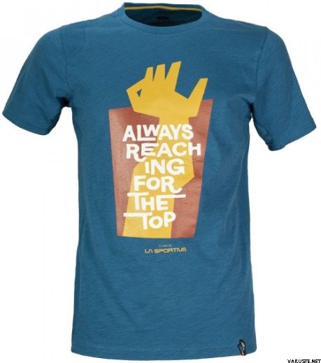 La Sportiva Reaching the Top T-Shirt Dark Sea