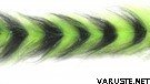 H2O Polar Fiber Streamer Brush 3" Electirc Yellow / Black