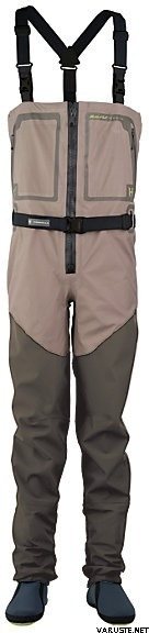 Hodgman Aesis Zip Front Stocking Foot Wader Bronze / Olive
