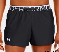 Under Armour Play Up Short, Naisten (EI) Musta