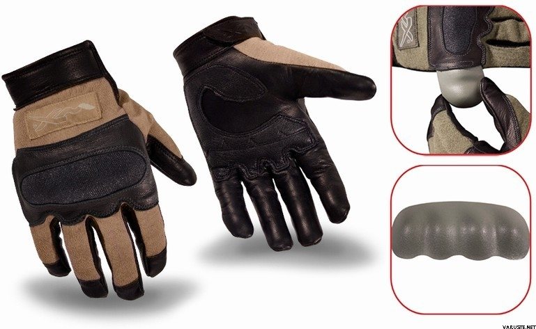 Wiley X HYBRID Removable Knuckle Combat Glove Tactical Glove