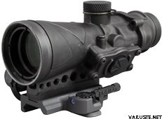 Browe 4x32 Combat Optic (BCO) w/ 223. Chevron Reticle Black