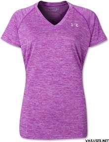 Under Armour Twisted Tech SS Lila