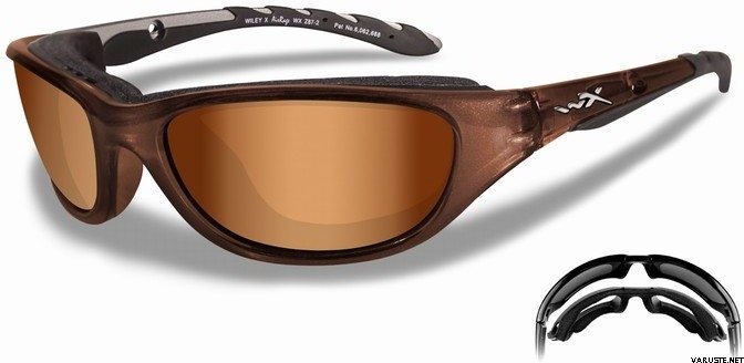 Wiley X AIRRAGE Bronze Flash Crystal Bronze Frame