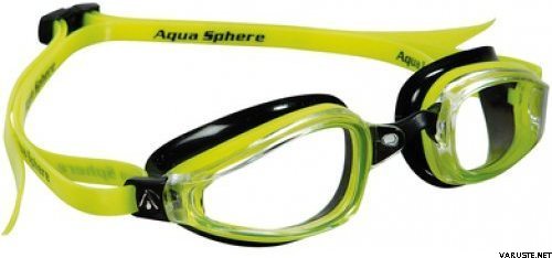 Aquasphere K180 uimalasit Musta-Lime