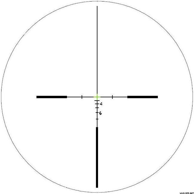 Browe 4x32 Combat Optic (BCO) w/ 223. Crosshair Reticle Green Crosshair