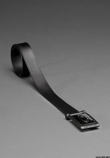 Oakley Ellipse Leather Belt Black