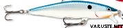 Rapala Flat Rap 8cm FLR-8 Silver Blue