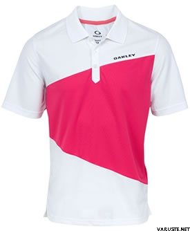Oakley Short Sleeve Striation Polo White