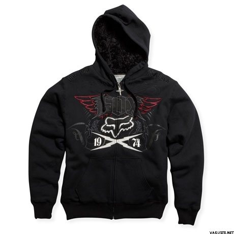 Fox Brooklyn Sasquatch Zip Hoody Black