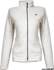 2117 Blåsjön -fleecetakki naisille Valkoinen