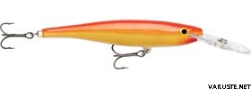 Rapala Minnow Rap 9cm MR-9 Gold Fl Red (GFR)